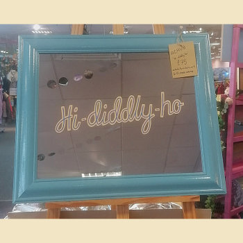 Hi Diddly Ho Mirror