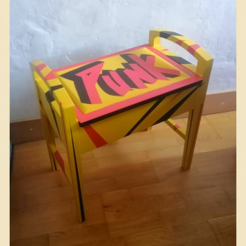 Punk Piano Stool